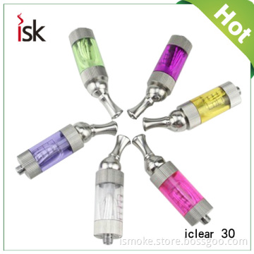 High Quality Vaping Device Iclear30 Clearomizer, Esmoke Duil Coil Atomizer